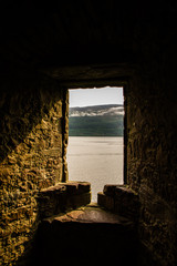 Window over Loch Ness