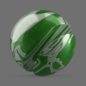 Green diffused acetate