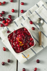 Sweet Homemade Cranberry Sauce