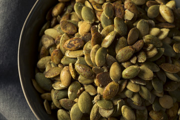 Organic Spicy Homemade Pumpkin Seeds