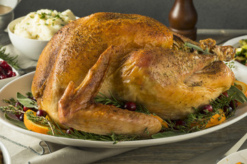 Organic Free Range Homemade Thanksgiving Turkey