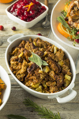 Homemade Organic Thanksgiving Stuffing
