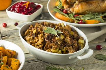 Homemade Organic Thanksgiving Stuffing