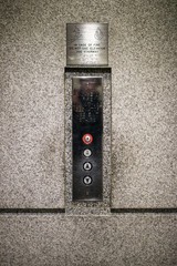 Elevator buttons