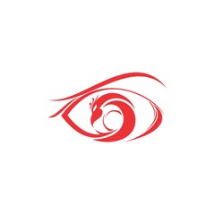 red phoenix eye logo