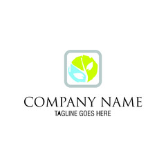 Logo, design, simple, vector, elegant, Lux, new, art, shopisticated, modern, leaf