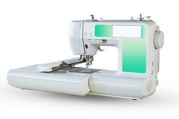 Small embroidery machine