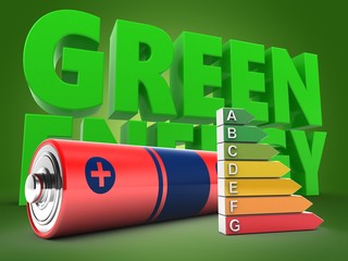 3d battery with energy