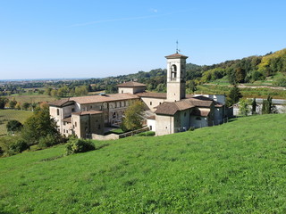 The Former Monastery of Astino - Bergamo, placed at the Astino Valley, part of the Bergamo Hills Regional Park