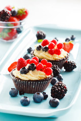 berries tart