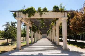Linear park of the Manzanares in Madrid