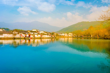 Fototapeta premium Chinese town of Hongcun