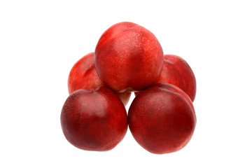 A pile of nectarines