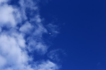 Clouds and blue sky background