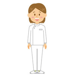 15シリーズ_介護士の女性_笑顔