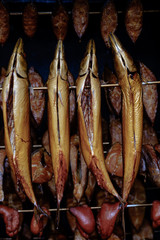 Frischer Räucherfisch