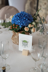 Déco de table de mariage