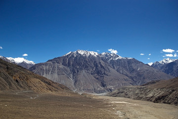 Fototapeta na wymiar Landscape in Nubra Valley, Ladakh, India