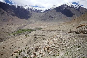 Landscape in Nubra Valley, Ladakh, India