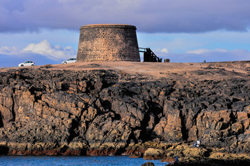 Landscape in Tropical Volcanic Canary Islands Spain