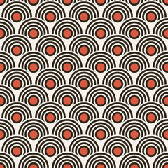 Obraz premium Vector art deco seamless pattern