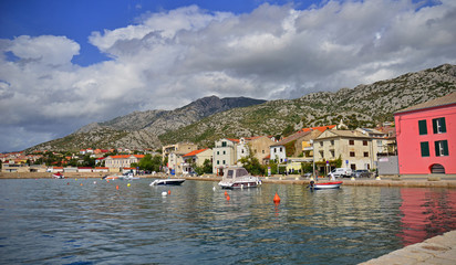 Fototapeta premium Karlobag town in Croatia