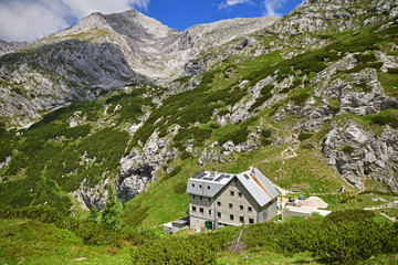Kokrsko saddle with Grintovec mountain, Slovenia