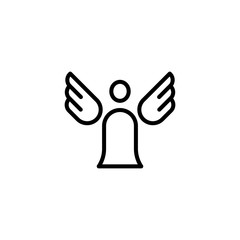 Funeral flat icon.