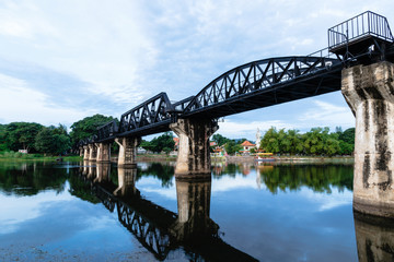 Fototapeta na wymiar Bridge over the River Kwai (