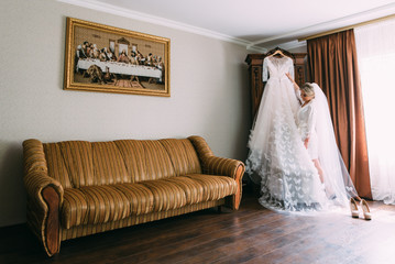 The bride the day of his marriage