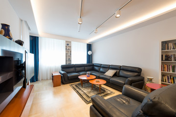 Interior of a luxury living room