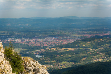 Fototapeta premium Ovcar and Kablar Mountains