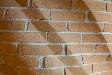 Architectural detail of bricks in building