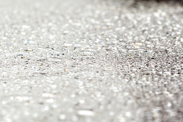Pattern of water drops