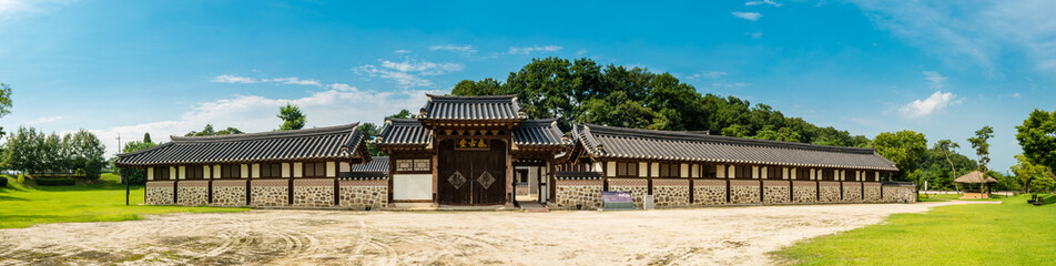 Fototapeta na wymiar Yeoju, South Korea - Gamgodang where Empress Myeongseong lived as a child. 
