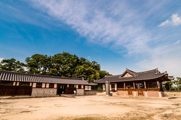 Fototapeta na wymiar Yeoju, South Korea - Gamgodang where Empress Myeongseong lived as a child. 
