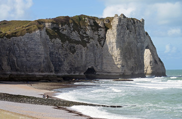 Das Felsentor Elefantenrüssel in Etretat