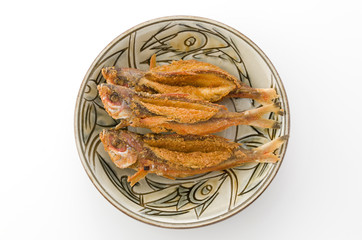 グルクン（タカサゴ）の唐揚げ