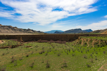 Mountain landscape, canyon