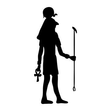 recommend clip art: God Ra Horus egypt egyptian silhouette ancient egypt