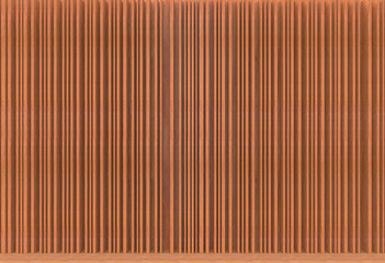 3d rendering. Luxurious brown wood panels wall background