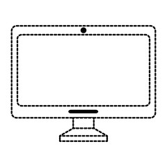 computer display isolated icon