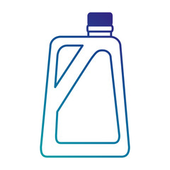 gallon plastic isolated icon