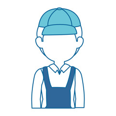 delivery worker avatar character