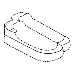 moccasins shoes isolated icon