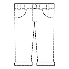 male jean casual clothes icon