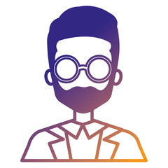 businessman avatar character icon