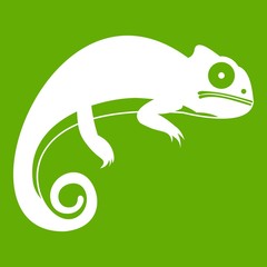 Chameleon icon green