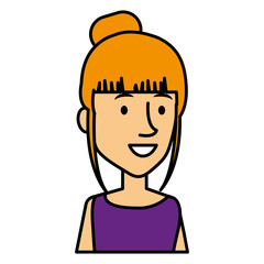 beautiful woman avatar character