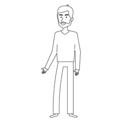 young man avatar character